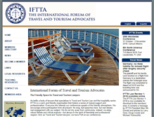 Tablet Screenshot of iftta.org